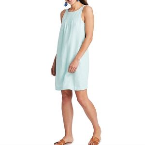 Vineyard Vines Linen Pintuck Cisco Swing Dress. LAST CHANCE